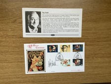 GB Benham 1997 Christmas Set on Christmas Cracker First Day Cover Signed