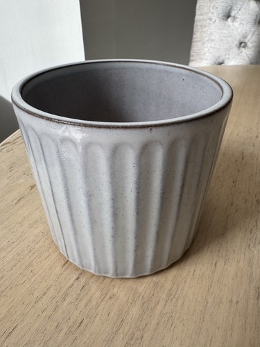 Ceramic plant vase glazed - plant,