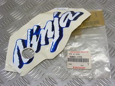 Kawasaki 56051-1773 Mark Seat Cover LH Ninja NEW NOS 070323
