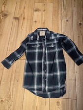 Girls Next Check Shirt Dress Size 5 Years