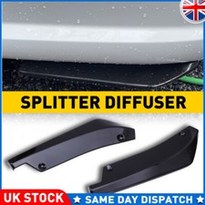 2x For F32 F33 F36 4 Series Rear Bumper Lip Wrap Angle Diffuser Splitter Canard