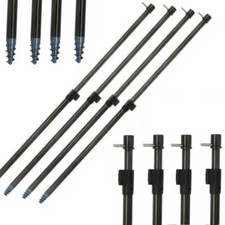 4 Storm Poles for Bivvy Brolly