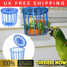 Bird Parrot Feeder Cage Fruit