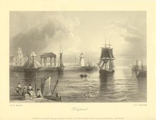 Holyhead, Wales, Collotype