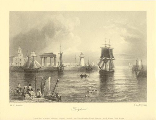 Holyhead wales collotype - holyhead,, wales,