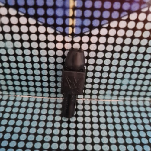 Plain black microphone - plain,