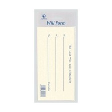 Last Will And Testament Form