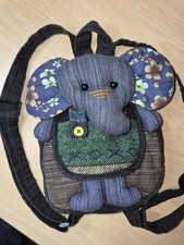 Elephant Mini Backpack - Woven