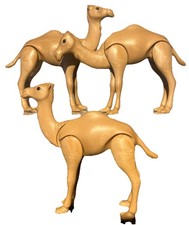 Playmobil 3 Camels Egyptians