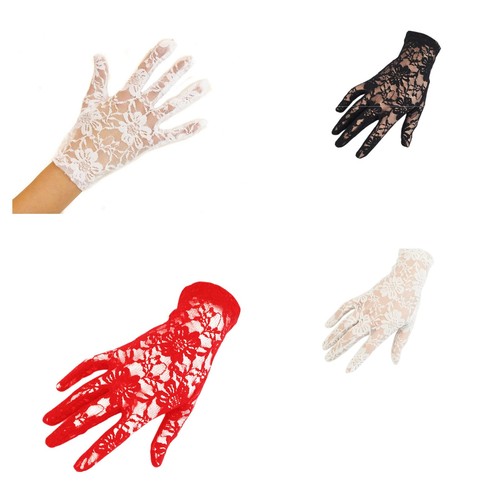 Short fine lace - lace, floral