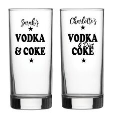 Personalised glass vodka diet