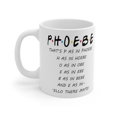 Friends phoebe mug - friends,