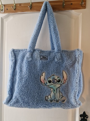 Fluffy disney stitch tote bag - fluffy,