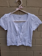 Urban Outfitters White Cropped