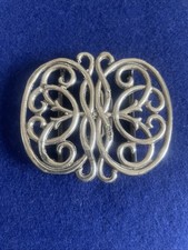 Hallmarked Silver Nurses Belt Buckle