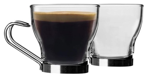 Glass espresso coffee - 6,