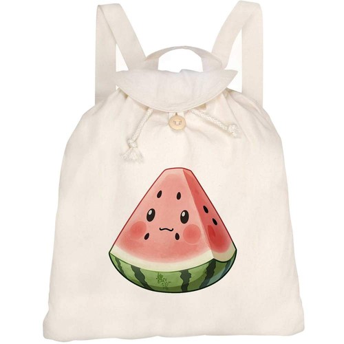 Kawaii watermelon canvas - watermelon',
