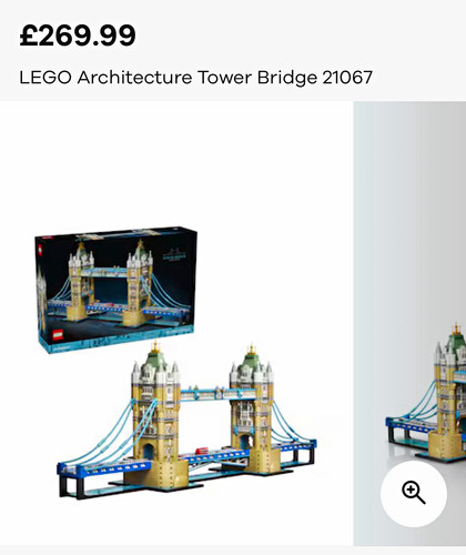 Lego architecture tower - lego, bridge