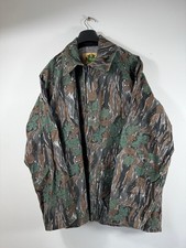 Men’s Vintage USA retro Realtree Style Deer Hunting Fishing Jacket Size XL 0091