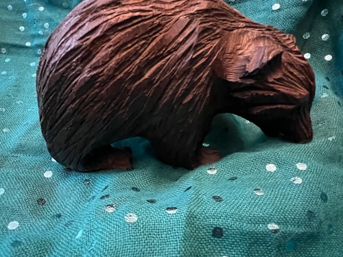Vintage hand carved wooden - hand-carved,