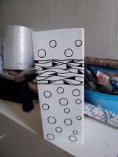 Modernist Style Square Vase 