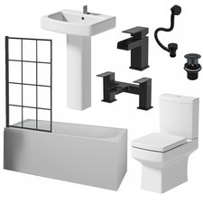 1700mm Bathroom Suite Bath