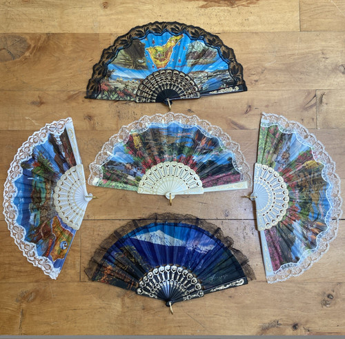 Vintage spanish hand - spanish, fans