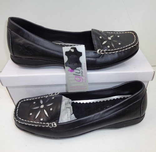 Gluv ladies black - ladies, leather