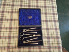 SILVER PLATED SET OF GRAPE