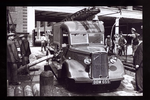 Cv616 bedford fire engine - bedford,