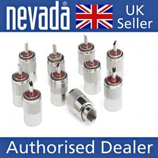 PL259 Standard Plug (9mm) (For RG213) (Special Offer 10 Pack)