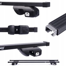 For Peugeot 206 SW Estate 02-10 AMOS Steel Roof Rack Cross Bars open roof rails