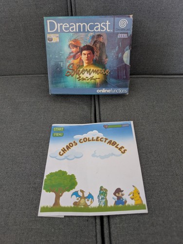 Sega dreamcast shenmue - sega,