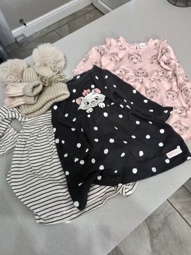 Baby girls dresses size 12 - 3, 9/12