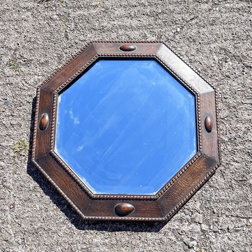 1920 solid oak octagonal - 1920's,