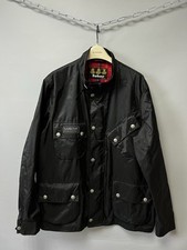 Barbour Nylon A7 Bright Brass International Black Silver Jacket Men’s