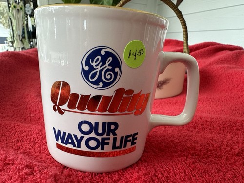 Vtg general electric white - ge,