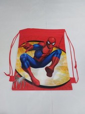 Spider-Man  Drawstring Bag Pull String P.E. Gym School Swimming Sport Bag