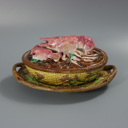 George jones majolica lobster - george,