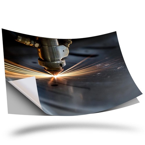 Vinyl sticker laser - x,
