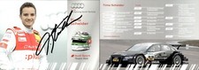 Timo Scheider Audi DTM Team Abt Autograph AK Autograph Card Motorsport