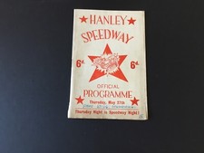 HANLEY SPEEDWAY STOKE V SOUTHAMPTON “DAILY MAIL” NATIONAL TROPHY FINAL 1948