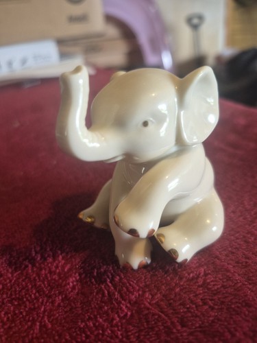 Vtg lenox baby elephant - lenox,