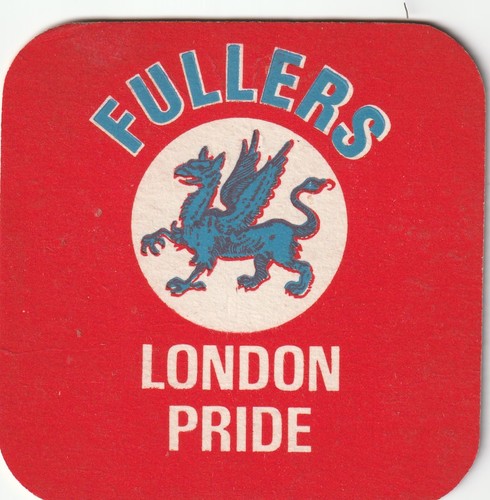 Beer mat fullers brewery - beer,