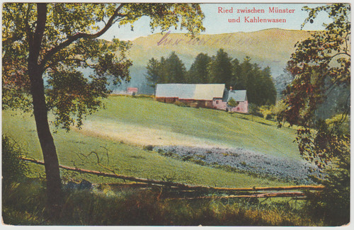 Postcard neuf brisach ried - postcard,