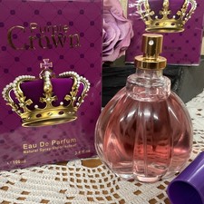 2 x Purple Crown Eau de Perfum. 100ml Spray. Ladies Perfume.