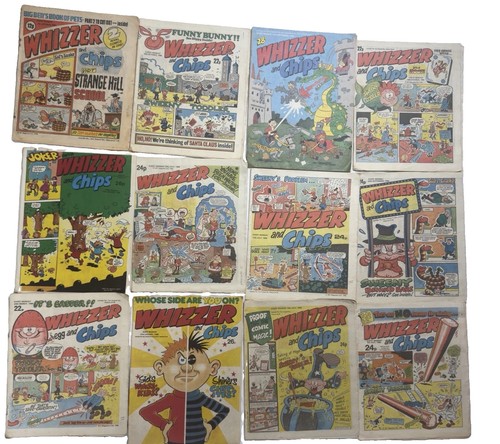 12x vintage whizzer and - and, chips