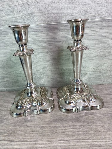 Antique pair silver - antique, plate