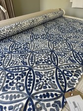 Wemyss Kythos Nautical Crewel fabric 5.2m