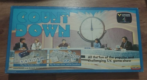 Vintage countdown board game - countdown,